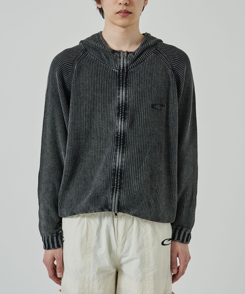 セール】CPG KNIT DYE JACKET（ブルゾン）｜F-LAGSTUF-F（フラグスタフ