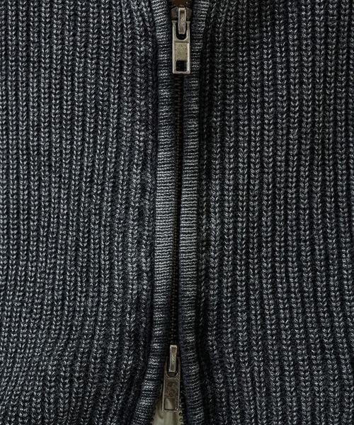 F-LAGSTUF-F（フラグスタフ）の「CPG KNIT DYE JACKET（ブルゾン