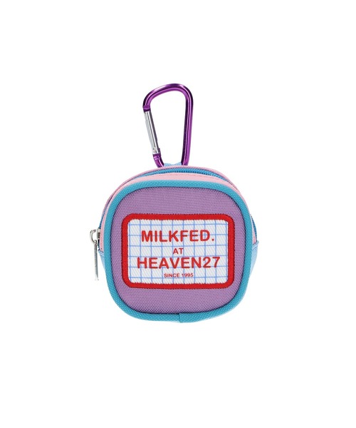 MILKFED.（ミルクフェド）の「MULTI COLOR MINI CARING CASE（ポーチ・レディース・ピンク/オレンジ/ライトパープル/ブルー・ONE SIZE）」の3枚目の写真