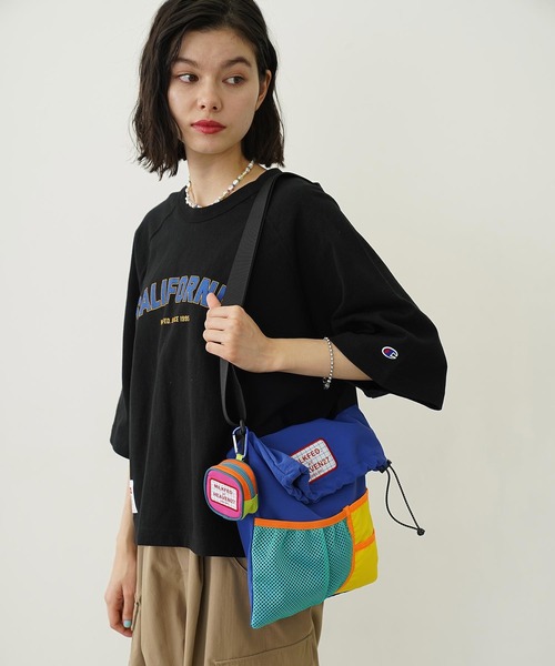 MILKFED.（ミルクフェド）の「MULTI COLOR MINI CARING CASE（ポーチ・レディース・ピンク/オレンジ/ライトパープル/ブルー・ONE SIZE）」の7枚目の写真