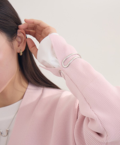 KATHARINE ROSS(キャサリンロス)の「【KATHARINE ROSS】 軽量畦Vネックカーディガン(カーディガン/ボレロ・レディース・アイボリー/ピンク/グリーン・MEDIUM)」の20枚目の写真