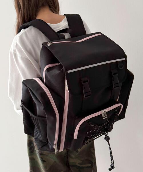 WEGO(ウィゴー)の「WEGO/BIGポケット拡張バックパック(バックパック/リュック・レディース・その他1/その他2/その他3/その他4・FREE)」の12枚目の写真
