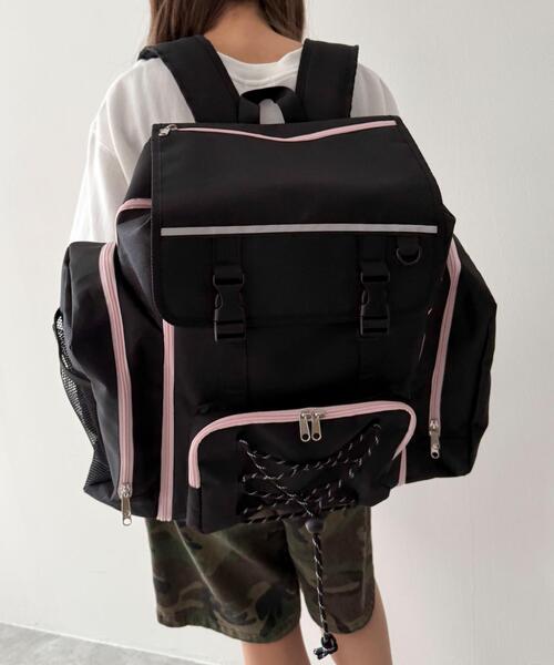 WEGO(ウィゴー)の「WEGO/BIGポケット拡張バックパック(バックパック/リュック・レディース・その他1/その他2/その他3/その他4・FREE)」の13枚目の写真