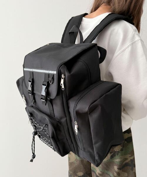WEGO(ウィゴー)の「WEGO/BIGポケット拡張バックパック(バックパック/リュック・レディース・その他1/その他2/その他3/その他4・FREE)」の15枚目の写真