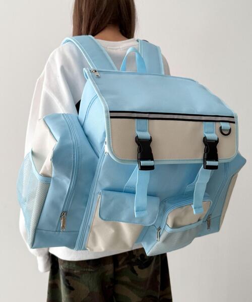 WEGO(ウィゴー)の「WEGO/BIGポケット拡張バックパック(バックパック/リュック・レディース・その他1/その他2/その他3/その他4・FREE)」の17枚目の写真
