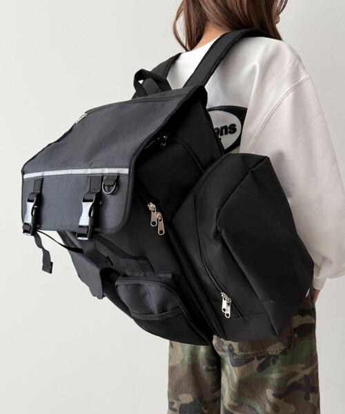 WEGO(ウィゴー)の「WEGO/BIGポケット拡張バックパック(バックパック/リュック・レディース・その他1/その他2/その他3/その他4・FREE)」の22枚目の写真
