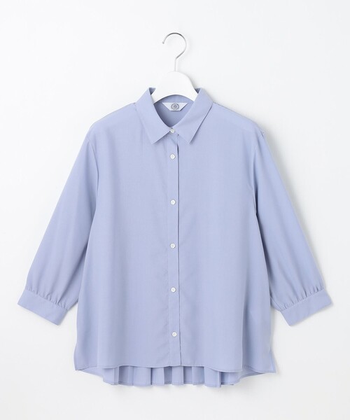 J.PRESS Ladies(J.プレス レディス)の「【洗える】スパンローン バックプリーツ ブラウス(シャツ/ブラウス・レディース・ベージュ系/ブルー系/ピンク系・XS)」の16枚目の写真