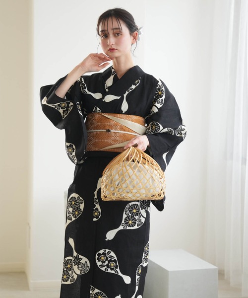 utatane（ウタタネ）の「手染め注染浴衣3点セット utatane×注染工房
