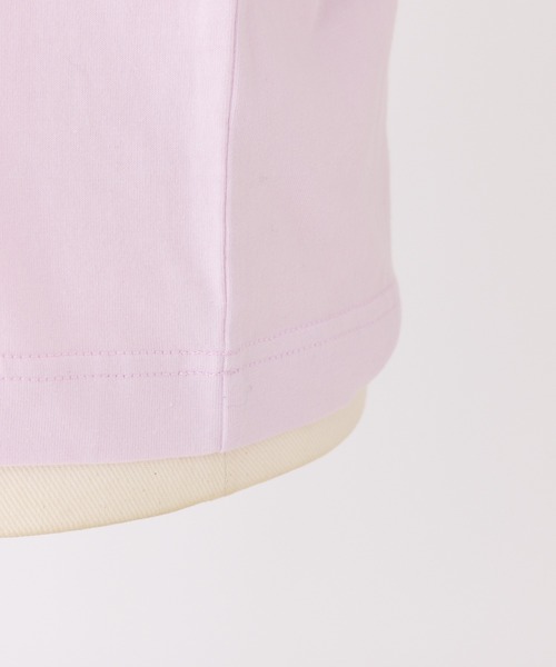 Seemi. byNICECLAUP（ シーミーバイナイスクラップ）の「【Seemi.】ロゴTシャツ（Tシャツ/カットソー・レディース・ネイビー/ピンク/オフホワイト・FREE）」の10枚目の写真