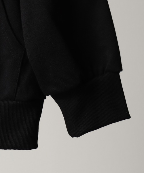 Art re A select（アトリエセレクト）の「フラワースリーブ刺繍 エアリーポンチ ジップアップパーカー（パーカー・メンズ・ブラック/グレー・M/L）」の11枚目の写真