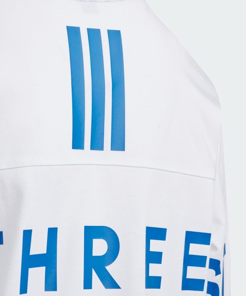 adidas（アディダス）の「長袖 ワード Tシャツ キッズ / ロンT / アディダス adidas（Tシャツ/カットソー・キッズ・ブラック/ホワイト・110/130/140/120/150/160）」の5枚目の写真