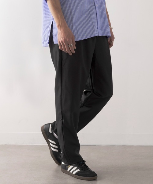 HAUS(ハウス)の「【HAUS】ポリトロテーパードパンツ(その他パンツ・メンズ・ブラック/チャコールグレー・LL/L/M)」の11枚目の写真