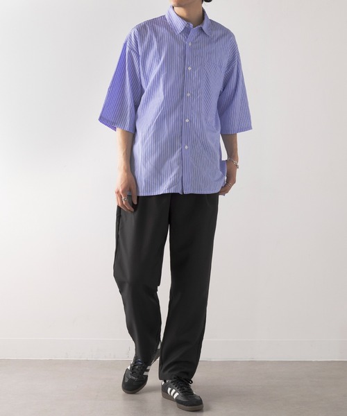 HAUS(ハウス)の「【HAUS】ポリトロテーパードパンツ(その他パンツ・メンズ・ブラック/チャコールグレー・LL/L/M)」の9枚目の写真
