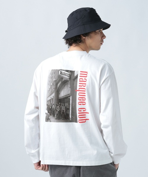 BAYFLOW（ベイフロー）の「【MARQUEE CLUB】プリント長袖Ｔシャツ（Tシャツ/カットソー・メンズ・ブラック/オフホワイト・MEDIUM/LARGE）」の2枚目の写真