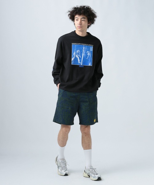 BAYFLOW（ベイフロー）の「【MARQUEE CLUB】プリント長袖Ｔシャツ（Tシャツ/カットソー・メンズ・ブラック/オフホワイト・MEDIUM/LARGE）」の5枚目の写真