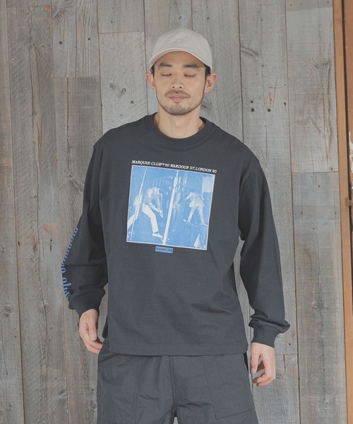 BAYFLOW（ベイフロー）の「【MARQUEE CLUB】プリント長袖Ｔシャツ（Tシャツ/カットソー・メンズ・ブラック/オフホワイト・MEDIUM/LARGE）」の19枚目の写真