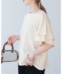フレアスリーブ」に該当するTシャツ/カットソーファッション通販