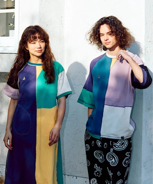 go slow caravan(ゴースローキャラバン)の「USA/C 切替CRAZY ハーフスリーブ ゆったり TEE(Tシャツ/カットソー・メンズ・その他1/その他2・MEDIUM/X-LARGE/LARGE)」の13枚目の写真