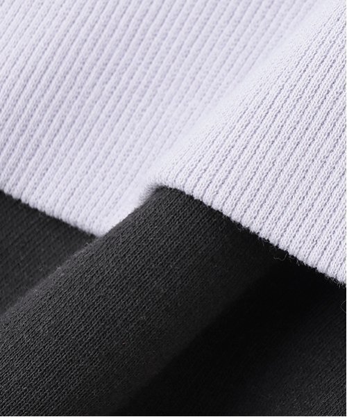 LOVETOXIC（ラブトキシック）の「【GOODPRICE】【綿100％】半袖パーカセットアップ（セットアップ・キッズ・ブラック/ホワイト系その他/ラベンダー/オフホワイト・M:150cm/L:160cm/S:140cm）」の14枚目の写真