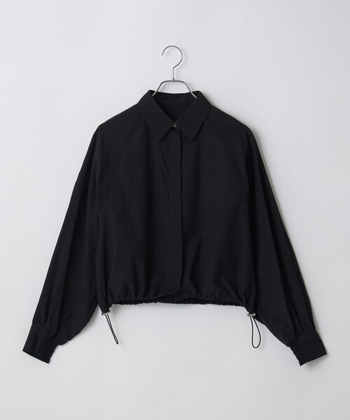 RONEL(ロネル)の「ライト ドローストリング シャツ(NEW)(シャツ/ブラウス・レディース・ブラック/ホワイト・S/M)」の12枚目の写真
