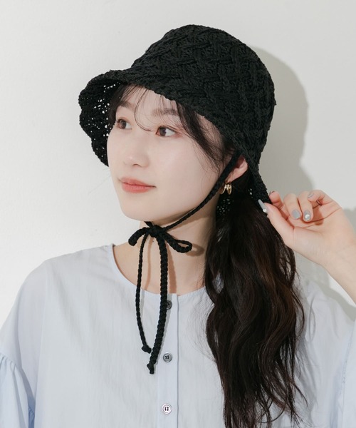 セール】クロスアミサーモハット(ハット)|SMELLY(スメリー)の セール】クロスアミサーモハット(ハット)|SMELLY(スメリー)の