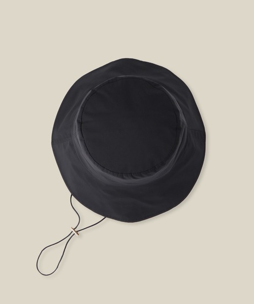 ROPE'（ロペ）の「【洗える】保冷剤付きバケットハット（ハット・レディース・ブラック・FREE）」の2枚目の写真
