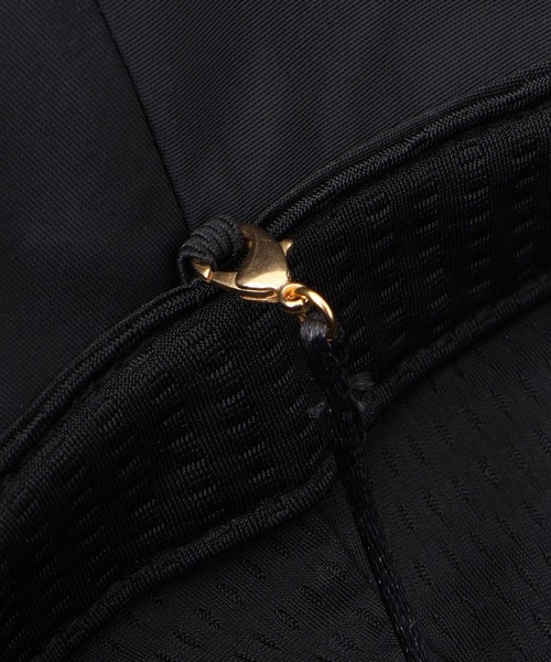 ROPE'（ロペ）の「【洗える】保冷剤付きバケットハット（ハット・レディース・ブラック・FREE）」の6枚目の写真