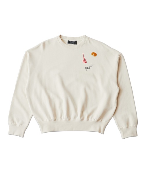 ROOPTOKYO(ループトウキョウ)の「EMILY IN PARIS × FUDGE / EMB SWEAT SHIRT スウェット トレーナー 秋物 秋服 2026年秋冬(スウェット・レディース・クリーム・FREE)」の2枚目の写真