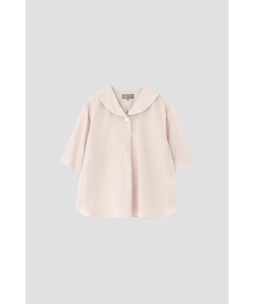 MARGARET HOWELL(マーガレットハウエル)の「LINEN VOILE(シャツ/ブラウス・レディース・ピンク系その他/ホワイト/ブルー系その他5・1/2)」の20枚目の写真