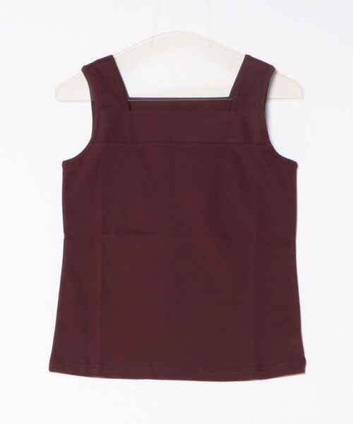 STRAWBERRY-FIELDS（ストロベリーフィールズ）の「フライスタンクトップ（キャミソール・レディース・ブラック/ホワイト/オレンジ/ブラウン・2）」の15枚目の写真