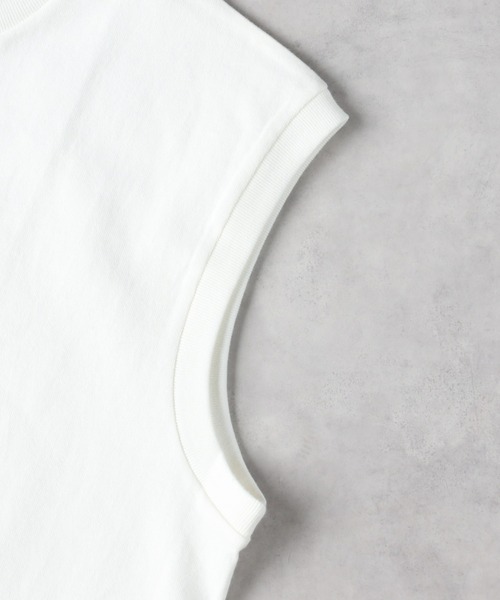 HANES(ヘインズ)の「HANES(ヘインズ)【メンズ】「SHIRO」スリーブレス(タンクトップ・メンズ・ホワイト・L/M/S/XL)」の5枚目の写真