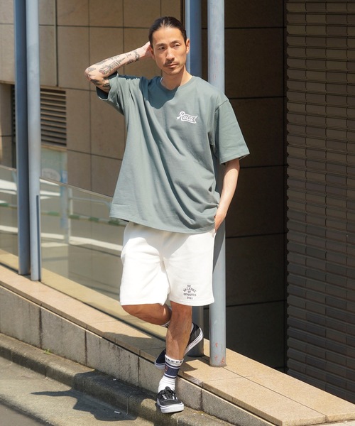 RVCA(ルーカ)の「RVCA メンズ PEN SCRIPT SS Tシャツ 【2025年春夏モデル】/ルーカロゴバックプリント半袖Tシャツ(Tシャツ/カットソー・メンズ・ブラック/グレー系その他/ブラック系その他/グリーン系その他/ホワイト・SMALL/MEDIUM/LARGE/X-LARGE)」の15枚目の写真