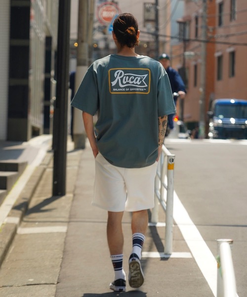 RVCA(ルーカ)の「RVCA メンズ PEN SCRIPT SS Tシャツ 【2025年春夏モデル】/ルーカロゴバックプリント半袖Tシャツ(Tシャツ/カットソー・メンズ・ブラック/グレー系その他/ブラック系その他/グリーン系その他/ホワイト・SMALL/MEDIUM/LARGE/X-LARGE)」の17枚目の写真