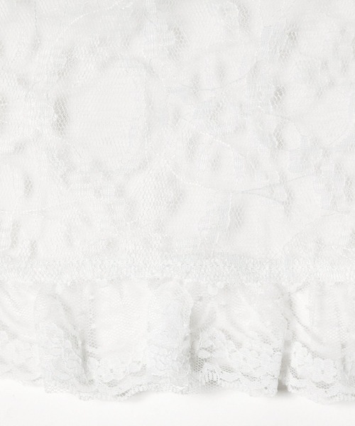 3.3 Field Trip (3.3フィールドトリップ)の「3.3 Field Trip/レースフリルスカート(ベルト・レディース・ブラック/ホワイト・FREE)」の10枚目の写真