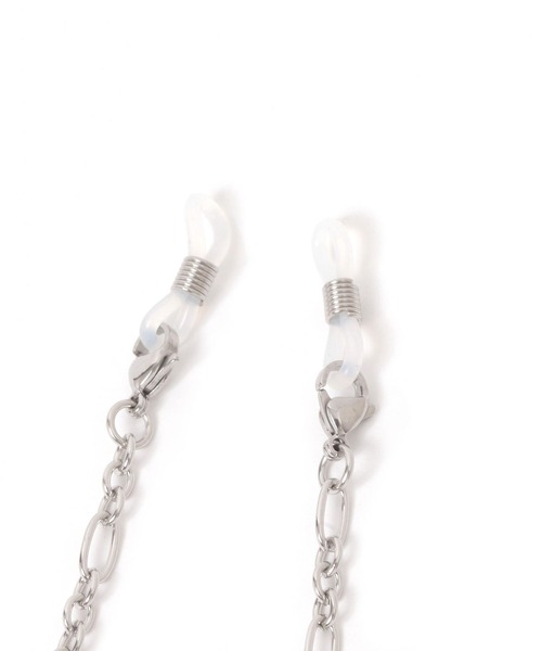 BAYFLOW（ベイフロー）の「[帽子やサングラスにもつけらえる]ステンレスマルチウェイグラスネックレス（ネックレス・レディース・イエロー/ライトグレー・FREE）」の5枚目の写真