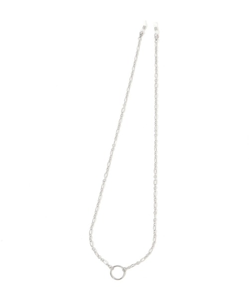 BAYFLOW（ベイフロー）の「[帽子やサングラスにもつけらえる]ステンレスマルチウェイグラスネックレス（ネックレス・レディース・イエロー/ライトグレー・FREE）」の9枚目の写真