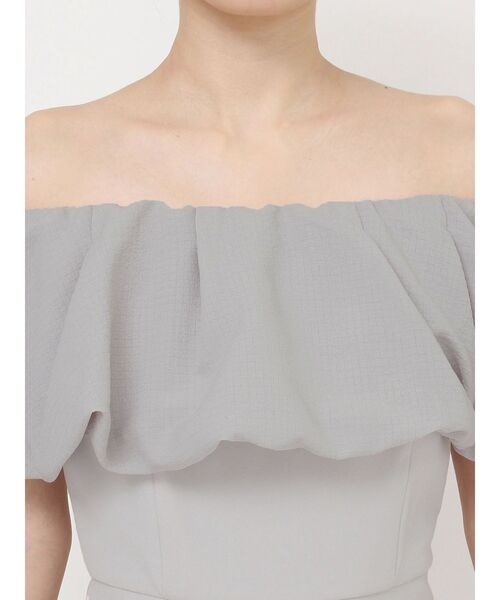 RESEXXY（リゼクシー）の「バルーンオフショルショートコンビネゾン（つなぎ/オールインワン・レディース・ブルー/ブラック/ホワイト・FREE）」の8枚目の写真