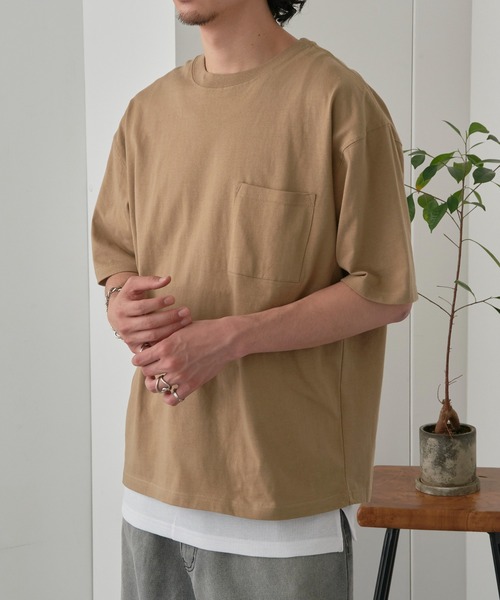 MAGASIN DE MODE Brew(マガジンデモードブリュー)の「【MAGASIN DE MODE Brew】Tシャツ+タンクトップ アンサンブル MZJ(Tシャツ/カットソー・メンズ・ブラック/ベージュ/ホワイト・M/L/LL)」の20枚目の写真