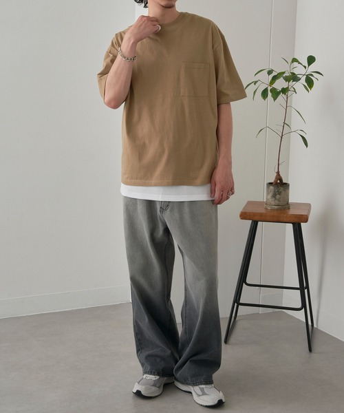 MAGASIN DE MODE Brew(マガジンデモードブリュー)の「【MAGASIN DE MODE Brew】Tシャツ+タンクトップ アンサンブル MZJ(Tシャツ/カットソー・メンズ・ブラック/ベージュ/ホワイト・M/L/LL)」の22枚目の写真