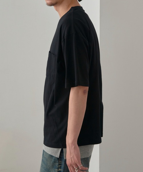 MAGASIN DE MODE Brew(マガジンデモードブリュー)の「【MAGASIN DE MODE Brew】Tシャツ+タンクトップ アンサンブル MZJ(Tシャツ/カットソー・メンズ・ブラック/ベージュ/ホワイト・M/L/LL)」の10枚目の写真