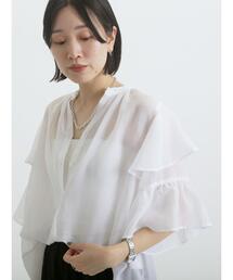 sm2rhythm | ボイルラッフルブラウス(シャツ/ブラウス)