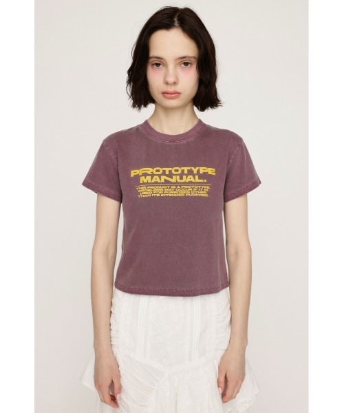 tシャツ 「WEB限定」COMPACT PRINT T/SH コンパクト プリント ティーシャツ 半袖 夏服 Tシャツ レディース COMPACT LOGO T/SH コンパクト ロゴ Tシャツ 夏服（Tシャツ