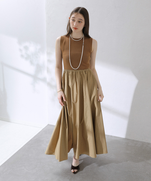 La TOTALITE(ラトータリテ)の「【洗える】2WAYドッキングワンピース(ワンピース・レディース・ブラック系その他/キャメル・38/36)」の19枚目の写真