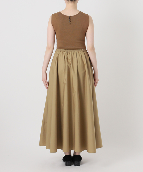 La TOTALITE(ラトータリテ)の「【洗える】2WAYドッキングワンピース(ワンピース・レディース・ブラック系その他/キャメル・38/36)」の9枚目の写真