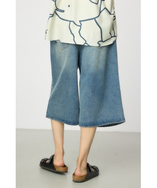 RODEO CROWNS WIDE BOWL（ロデオクラウンズワイドボウル）の「デニムバミューダパンツ（デニムパンツ・メンズ・ライトグレー/ブラック/ブルー・LARGE/SMALL/MEDIUM）」の21枚目の写真