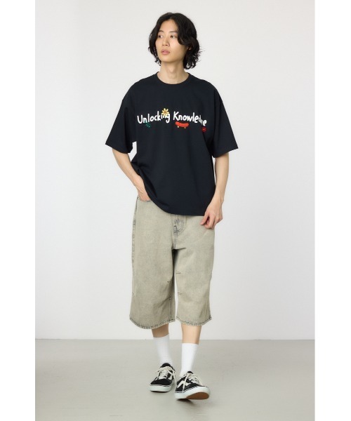 RODEO CROWNS WIDE BOWL（ロデオクラウンズワイドボウル）の「デニムバミューダパンツ（デニムパンツ・メンズ・ライトグレー/ブラック/ブルー・LARGE/SMALL/MEDIUM）」の19枚目の写真