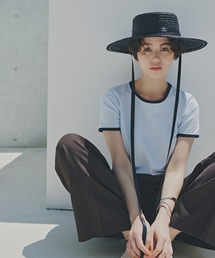 N.(N. Natural Beauty Basic) | バイカラーコンパクトTシャツ(Tシャツ/カットソー)