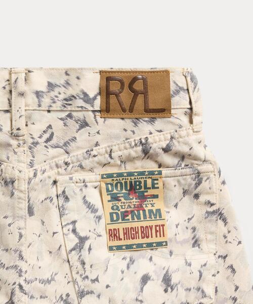 すぐ届く！ [RRL] フローラル プリント デニム ショートパンツ フローラルプリント デニム ショートパンツ（その他パンツ