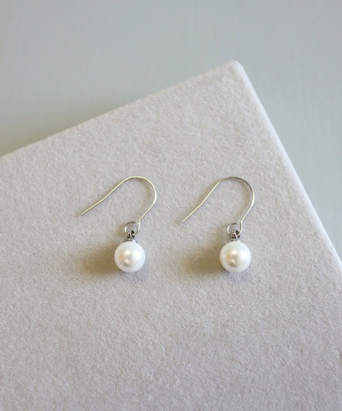 CERCA(チェルカ)の「KAM.accessory/サージカルステンレス316L/金属アレルギー対応/一粒パールピアス(ピアス(両耳用)・レディース・ゴールド系1/ゴールド系2/シルバー系2/シルバー系1・FREE)」の17枚目の写真