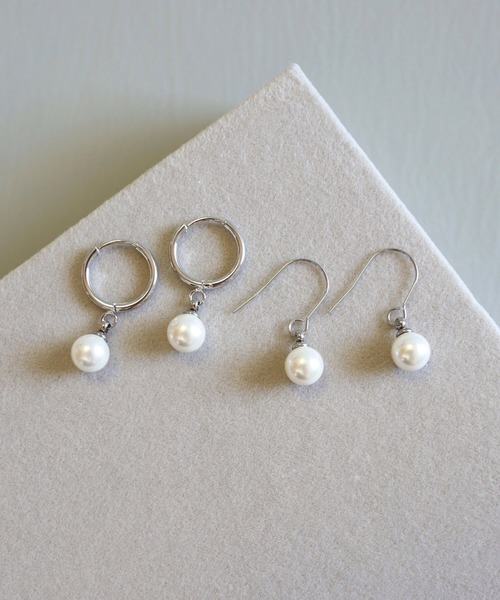 CERCA(チェルカ)の「KAM.accessory/サージカルステンレス316L/金属アレルギー対応/一粒パールピアス(ピアス(両耳用)・レディース・ゴールド系1/ゴールド系2/シルバー系2/シルバー系1・FREE)」の18枚目の写真